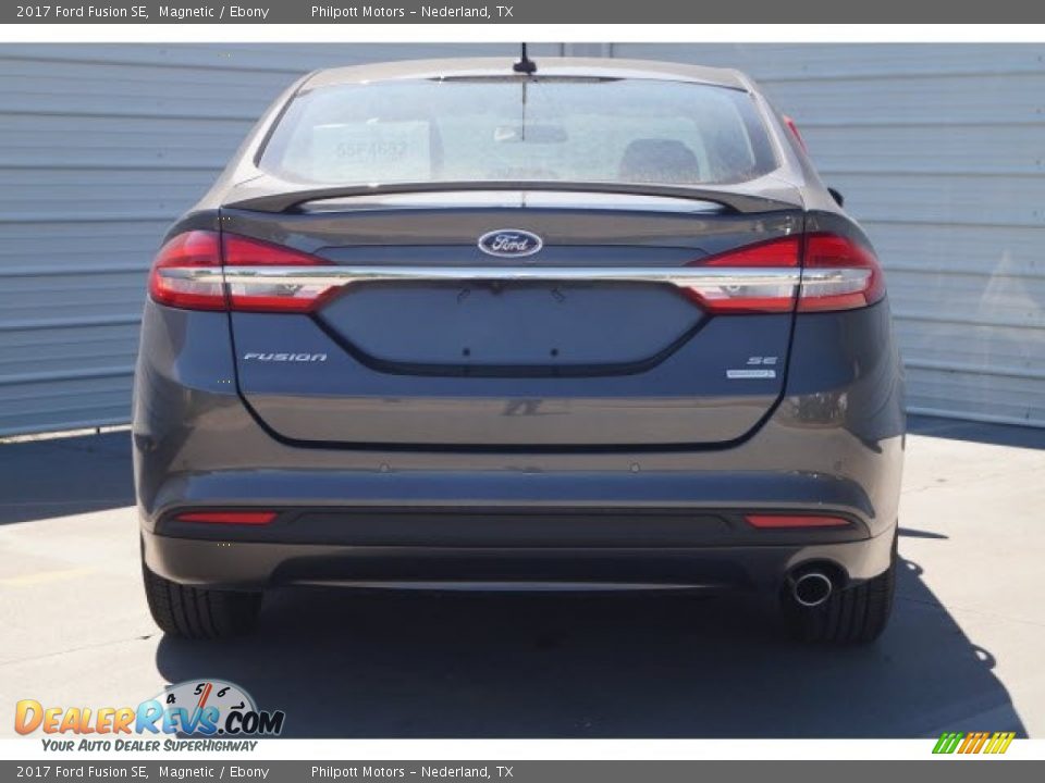 2017 Ford Fusion SE Magnetic / Ebony Photo #5