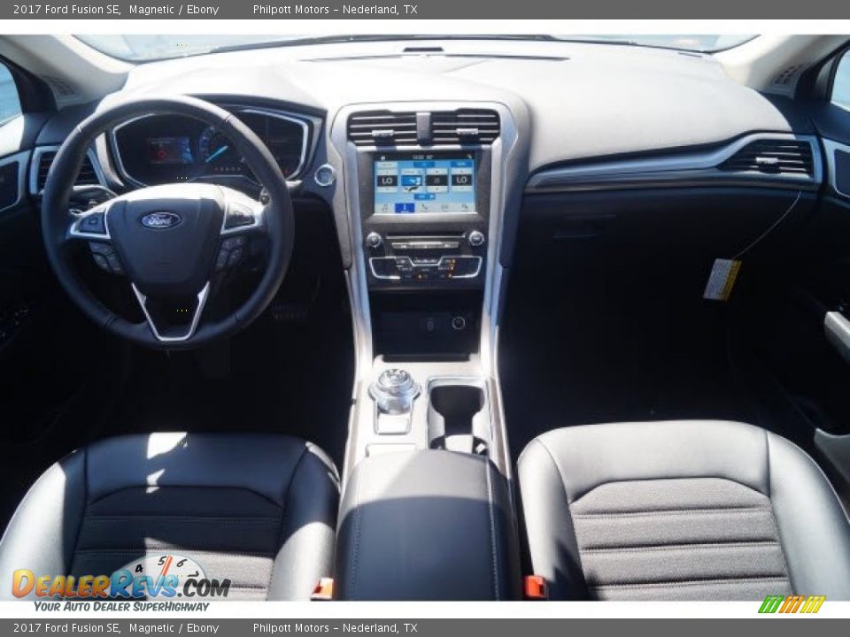 2017 Ford Fusion SE Magnetic / Ebony Photo #7
