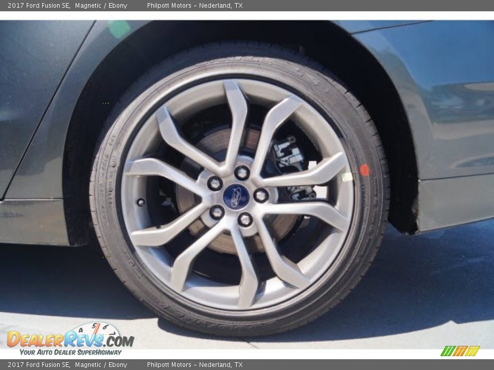 2017 Ford Fusion SE Magnetic / Ebony Photo #9