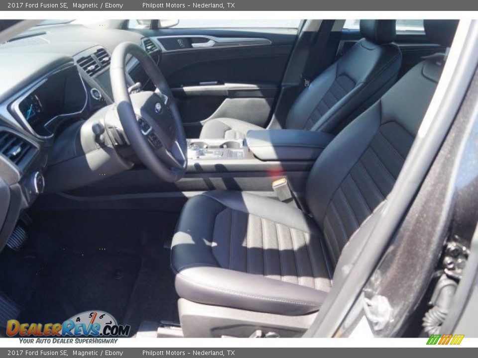 2017 Ford Fusion SE Magnetic / Ebony Photo #12