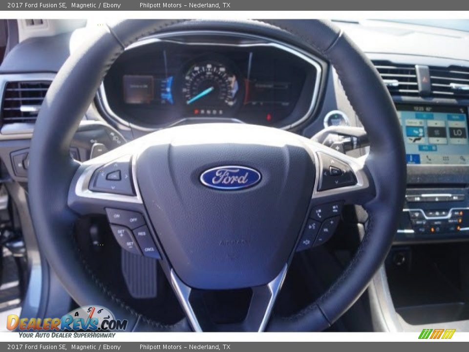 2017 Ford Fusion SE Magnetic / Ebony Photo #13