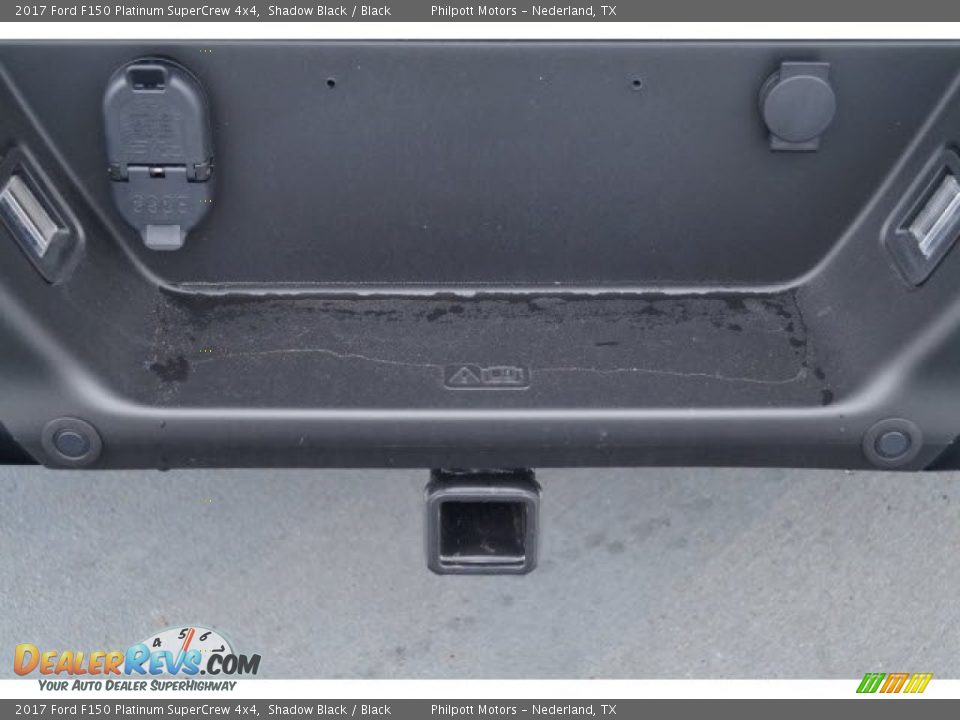 2017 Ford F150 Platinum SuperCrew 4x4 Shadow Black / Black Photo #7