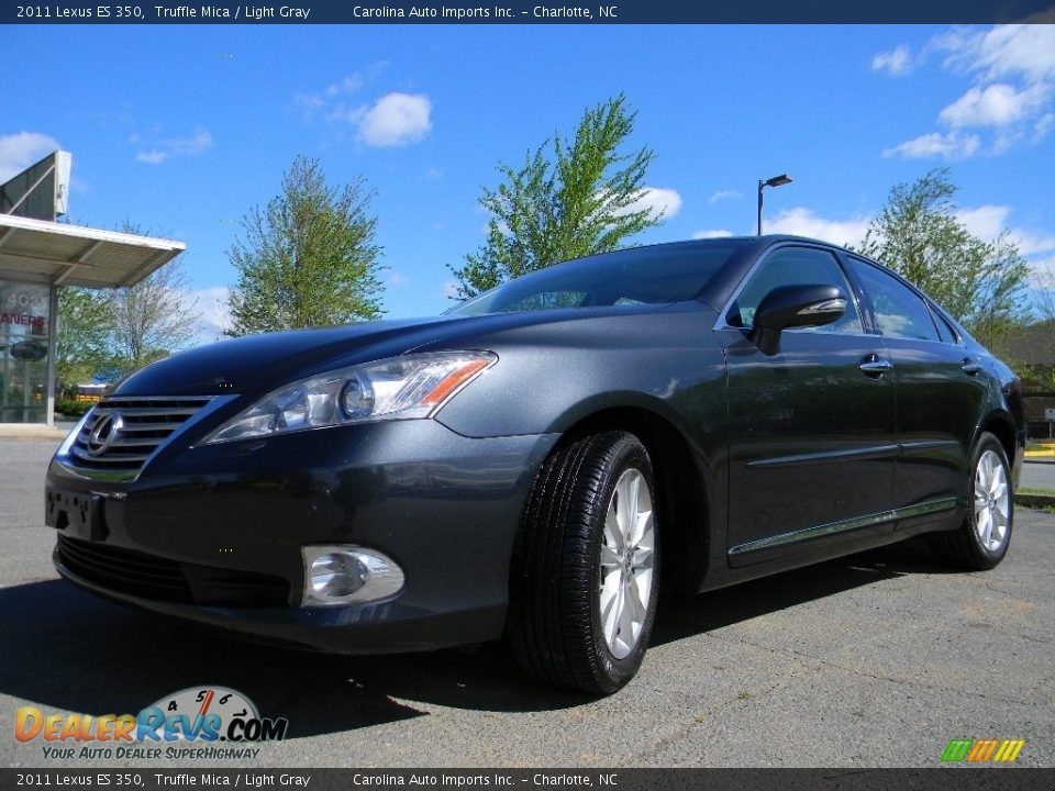 2011 Lexus ES 350 Truffle Mica / Light Gray Photo #6