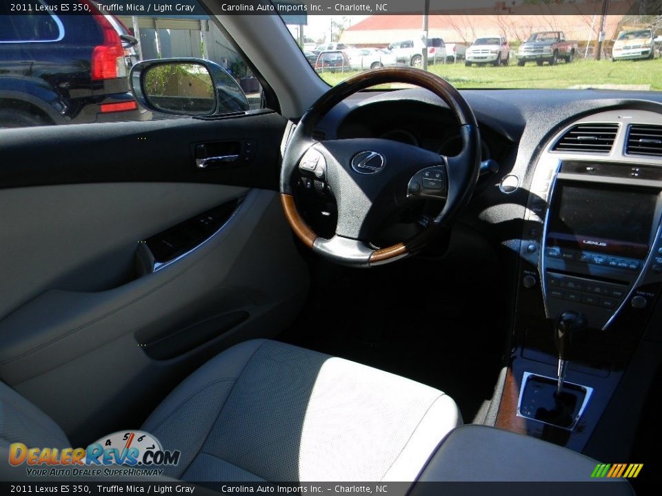 2011 Lexus ES 350 Truffle Mica / Light Gray Photo #12