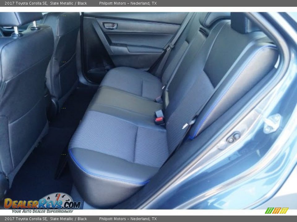 2017 Toyota Corolla SE Slate Metallic / Black Photo #8