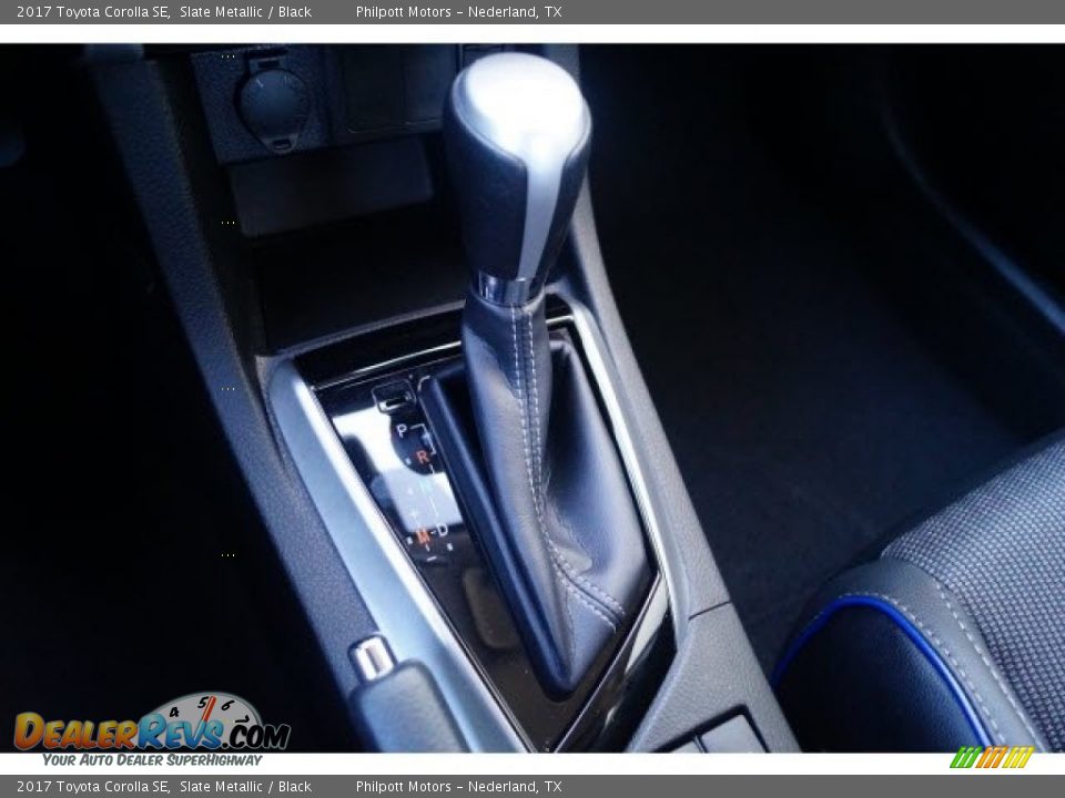2017 Toyota Corolla SE Slate Metallic / Black Photo #13