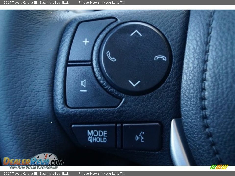 2017 Toyota Corolla SE Slate Metallic / Black Photo #14