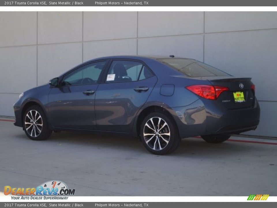 2017 Toyota Corolla XSE Slate Metallic / Black Photo #4
