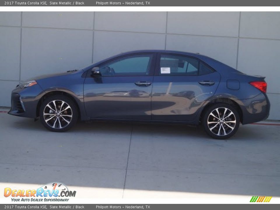 2017 Toyota Corolla XSE Slate Metallic / Black Photo #5