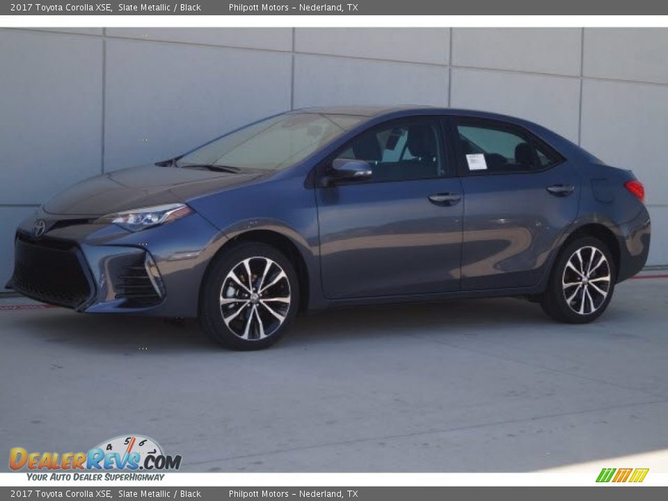 2017 Toyota Corolla XSE Slate Metallic / Black Photo #6