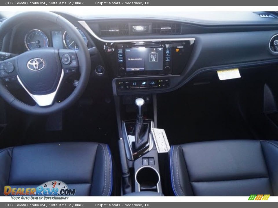 2017 Toyota Corolla XSE Slate Metallic / Black Photo #7