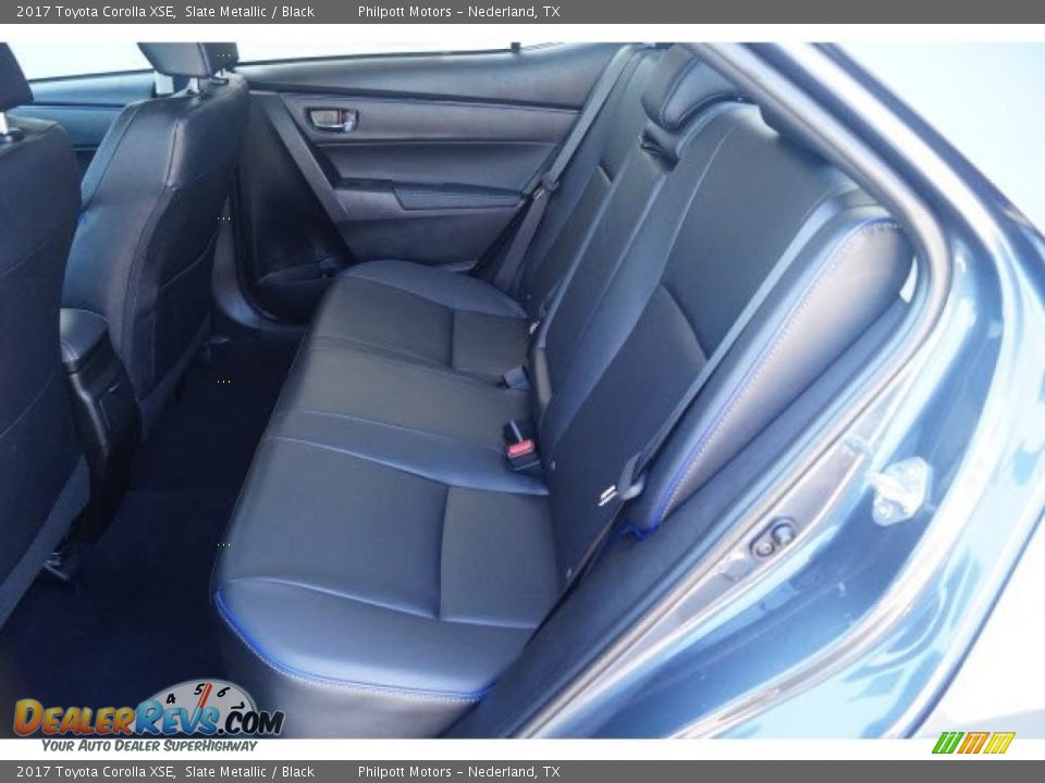 2017 Toyota Corolla XSE Slate Metallic / Black Photo #8