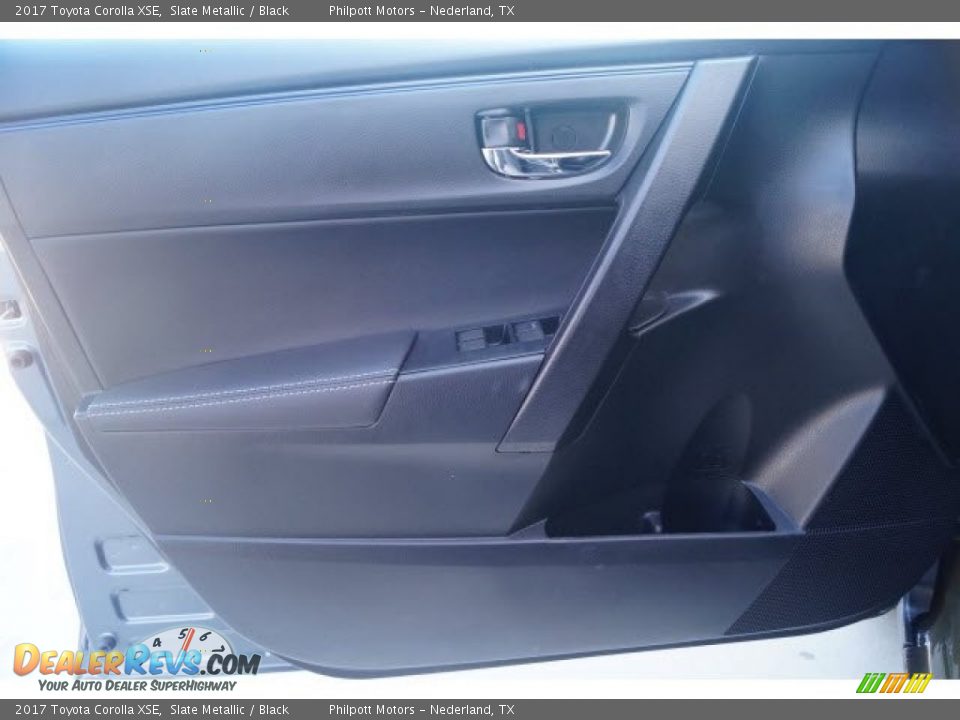 2017 Toyota Corolla XSE Slate Metallic / Black Photo #9