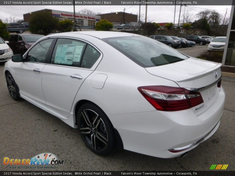 2017 Honda Accord Sport Special Edition Sedan White Orchid Pearl / Black Photo #2