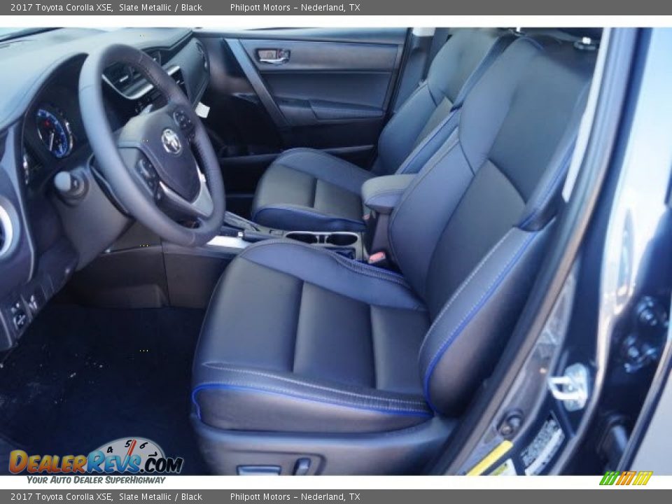 2017 Toyota Corolla XSE Slate Metallic / Black Photo #10