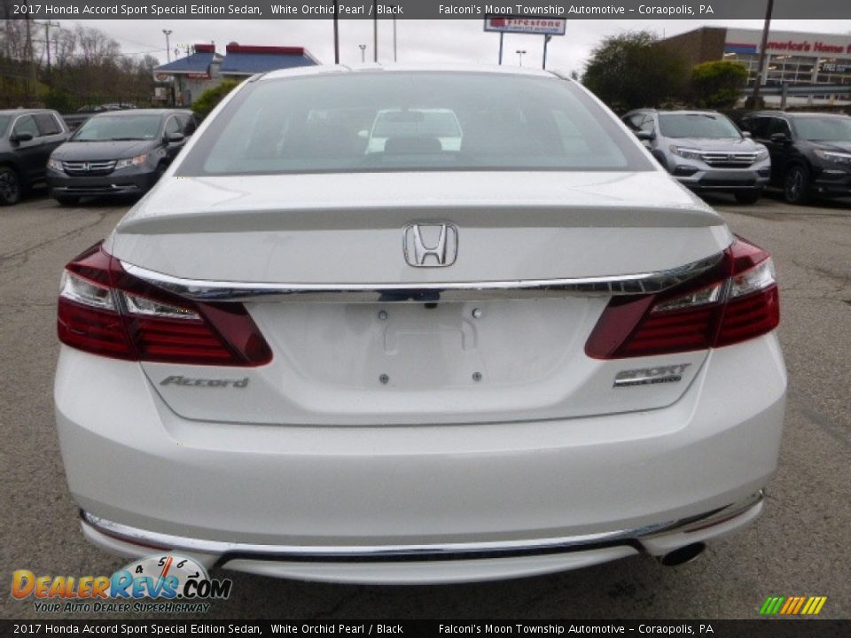 2017 Honda Accord Sport Special Edition Sedan White Orchid Pearl / Black Photo #3