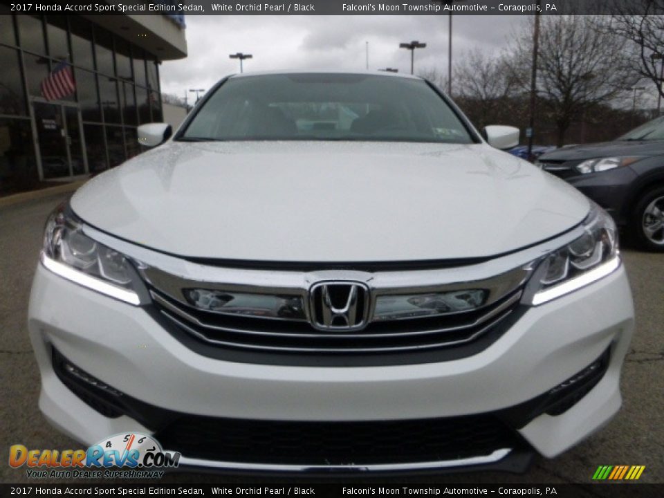 2017 Honda Accord Sport Special Edition Sedan White Orchid Pearl / Black Photo #6