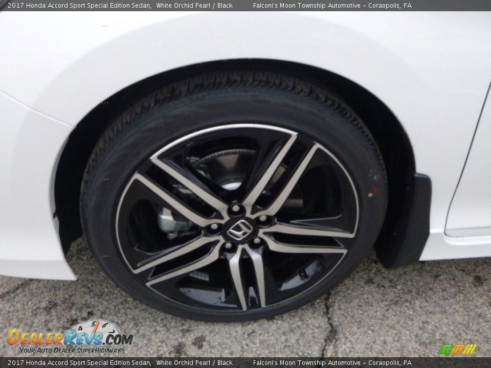 2017 Honda Accord Sport Special Edition Sedan White Orchid Pearl / Black Photo #7