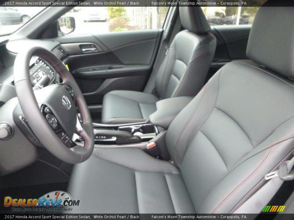 2017 Honda Accord Sport Special Edition Sedan White Orchid Pearl / Black Photo #8