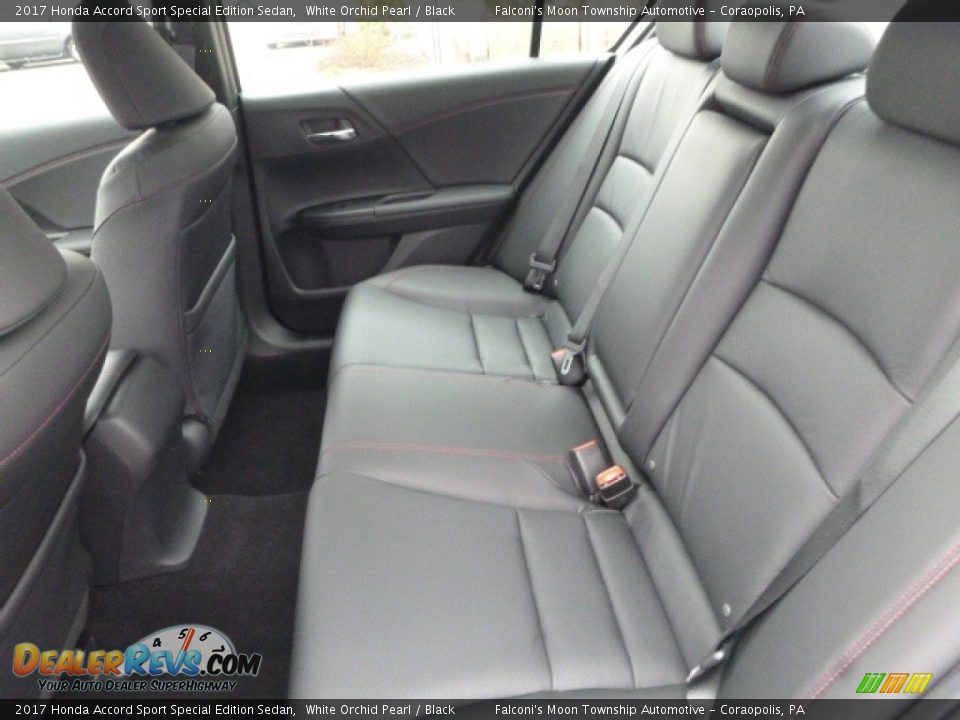 2017 Honda Accord Sport Special Edition Sedan White Orchid Pearl / Black Photo #9