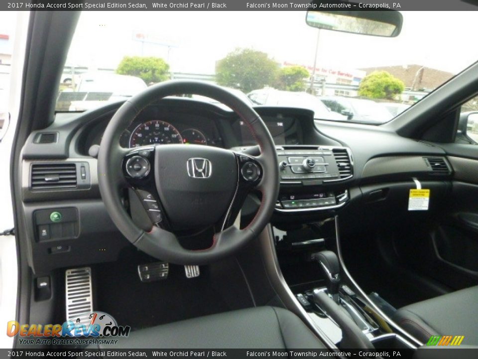 2017 Honda Accord Sport Special Edition Sedan White Orchid Pearl / Black Photo #10