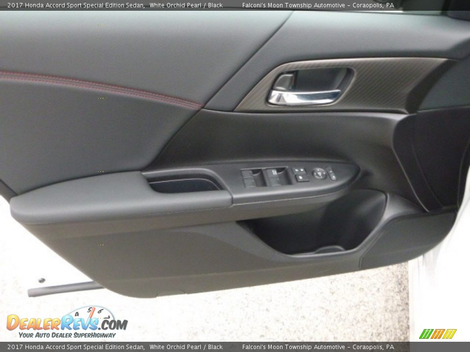 2017 Honda Accord Sport Special Edition Sedan White Orchid Pearl / Black Photo #11