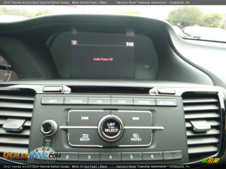 2017 Honda Accord Sport Special Edition Sedan White Orchid Pearl / Black Photo #13