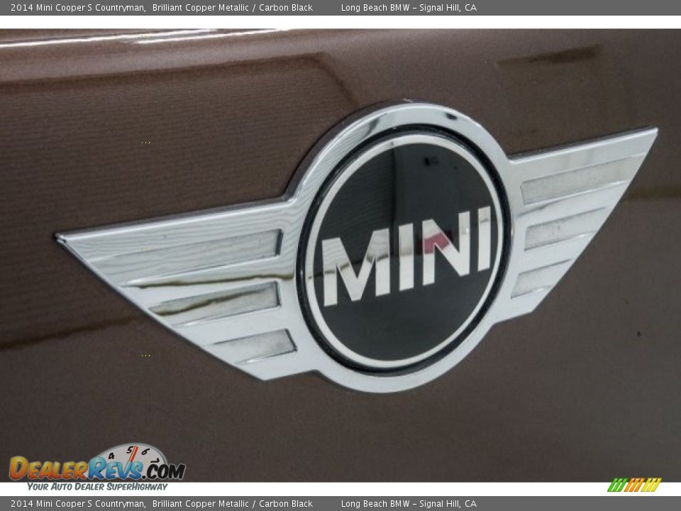 2014 Mini Cooper S Countryman Brilliant Copper Metallic / Carbon Black Photo #8