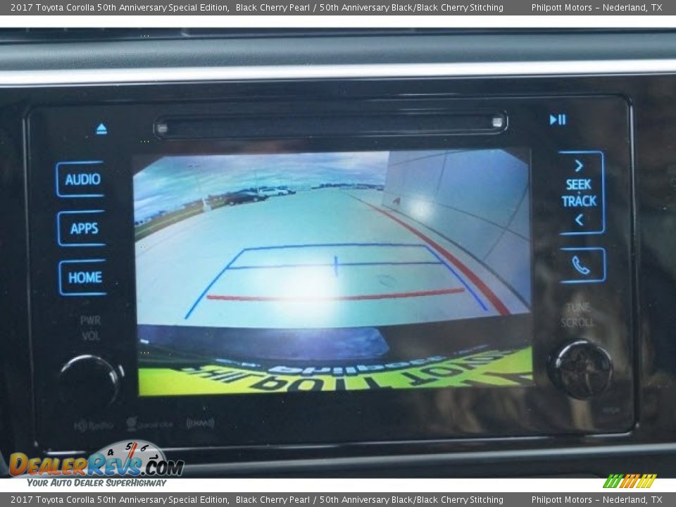 2017 Toyota Corolla 50th Anniversary Special Edition Black Cherry Pearl / 50th Anniversary Black/Black Cherry Stitching Photo #15