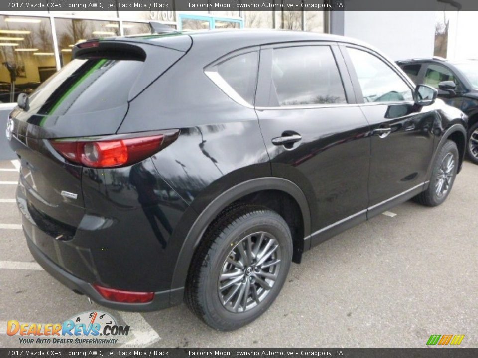 2017 Mazda CX-5 Touring AWD Jet Black Mica / Black Photo #2