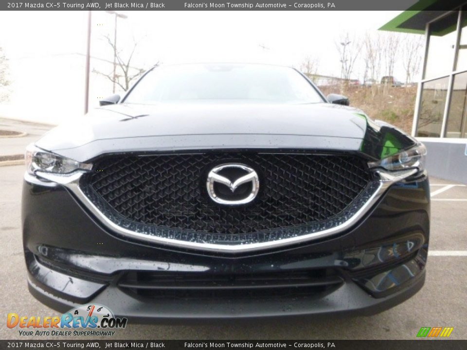 2017 Mazda CX-5 Touring AWD Jet Black Mica / Black Photo #4