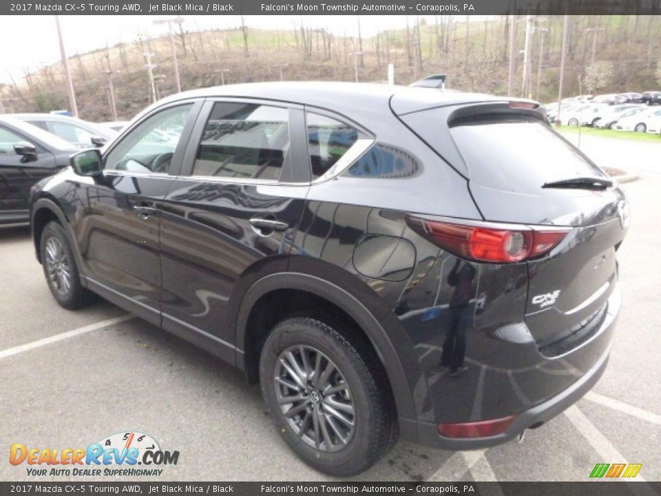 2017 Mazda CX-5 Touring AWD Jet Black Mica / Black Photo #5