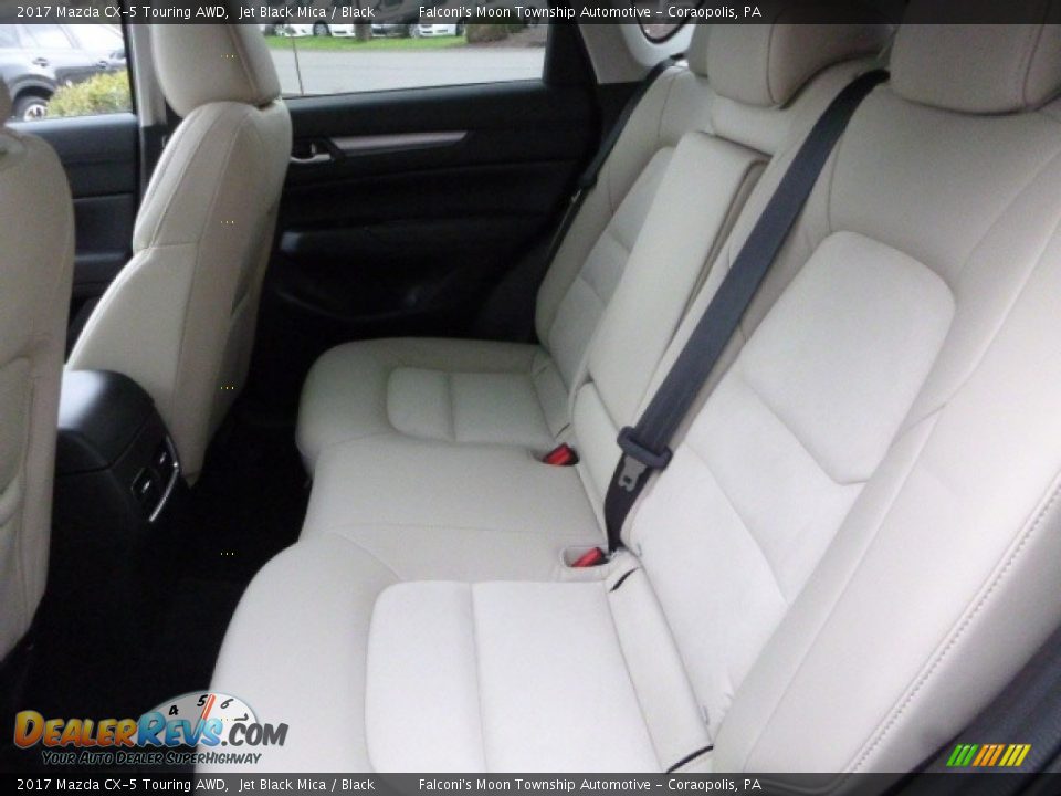 2017 Mazda CX-5 Touring AWD Jet Black Mica / Black Photo #8