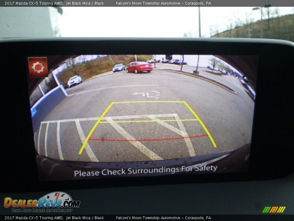 2017 Mazda CX-5 Touring AWD Jet Black Mica / Black Photo #15