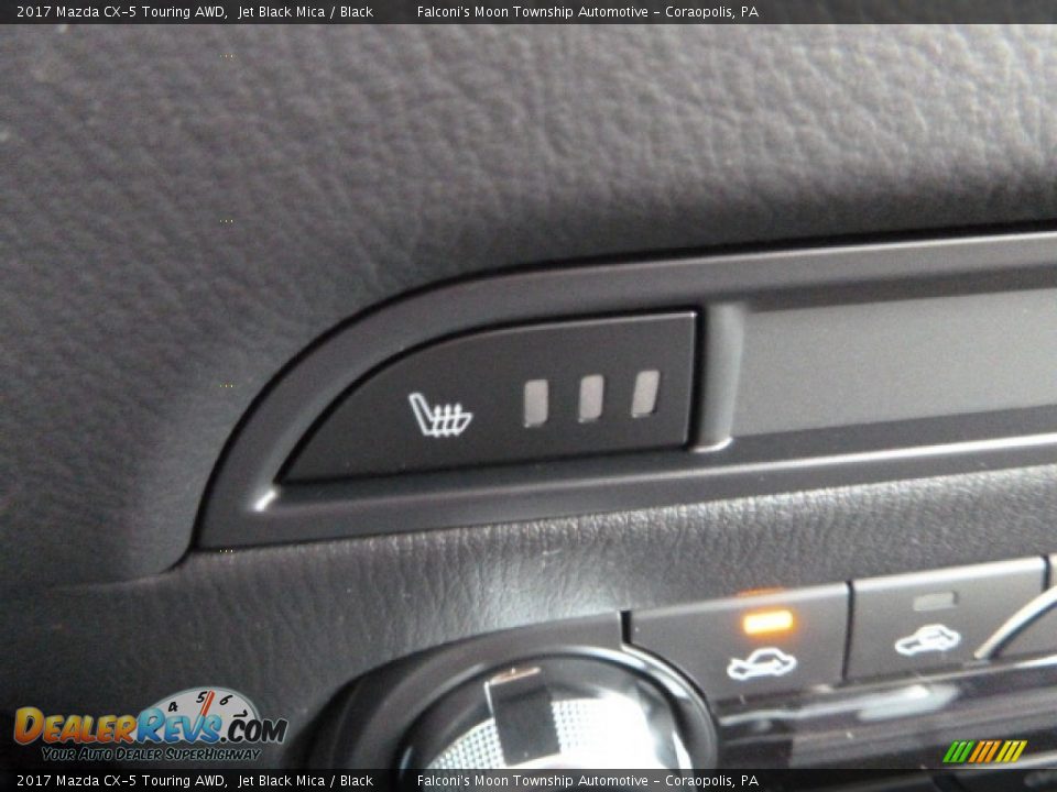 2017 Mazda CX-5 Touring AWD Jet Black Mica / Black Photo #16