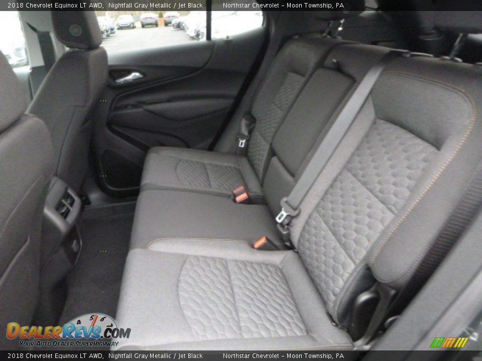 2018 Chevrolet Equinox LT AWD Nightfall Gray Metallic / Jet Black Photo #12