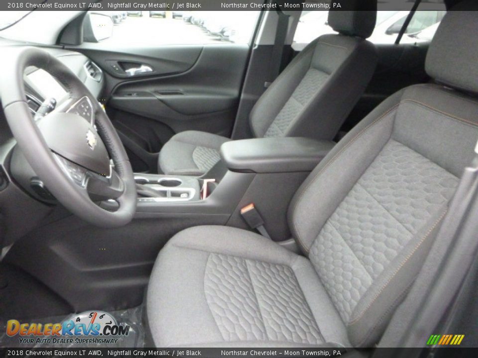 2018 Chevrolet Equinox LT AWD Nightfall Gray Metallic / Jet Black Photo #14