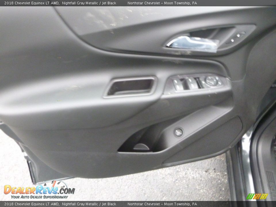 2018 Chevrolet Equinox LT AWD Nightfall Gray Metallic / Jet Black Photo #15