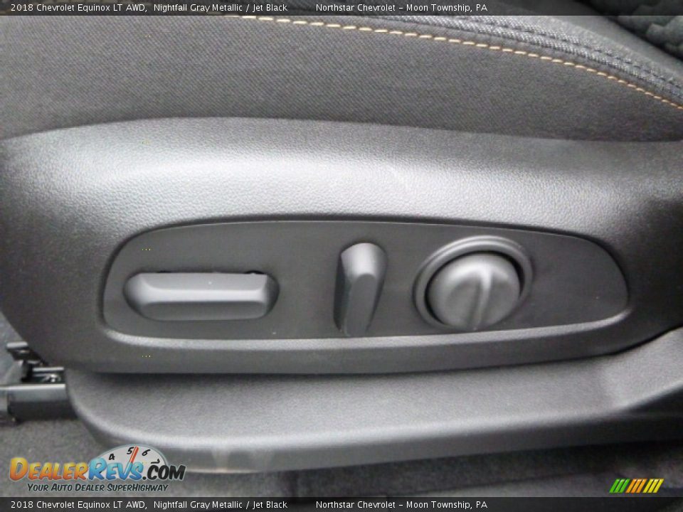 2018 Chevrolet Equinox LT AWD Nightfall Gray Metallic / Jet Black Photo #16
