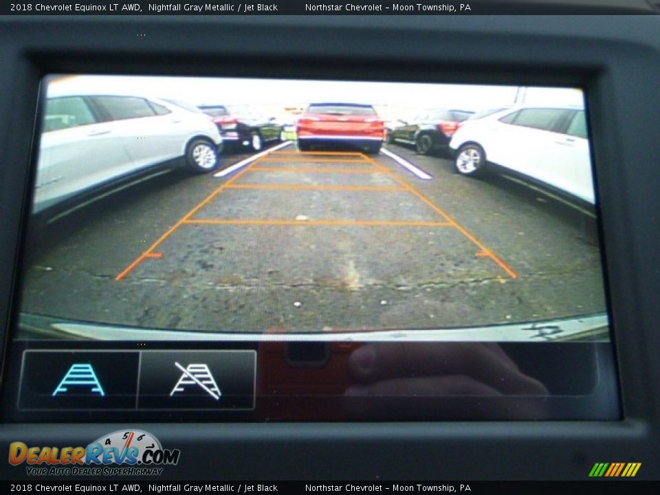 2018 Chevrolet Equinox LT AWD Nightfall Gray Metallic / Jet Black Photo #20