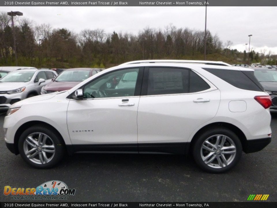 2018 Chevrolet Equinox Premier AWD Iridescent Pearl Tricoat / Jet Black Photo #5