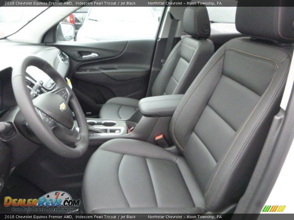 Front Seat of 2018 Chevrolet Equinox Premier AWD Photo #14