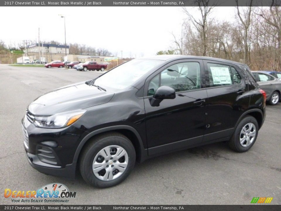 2017 Chevrolet Trax LS Mosaic Black Metallic / Jet Black Photo #1