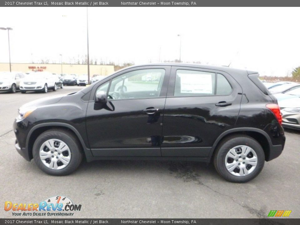 2017 Chevrolet Trax LS Mosaic Black Metallic / Jet Black Photo #2