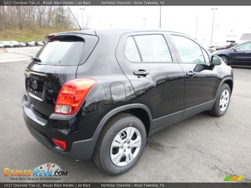 2017 Chevrolet Trax LS Mosaic Black Metallic / Jet Black Photo #5