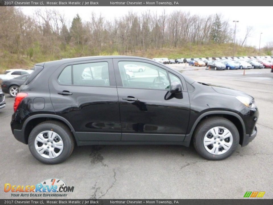 2017 Chevrolet Trax LS Mosaic Black Metallic / Jet Black Photo #6