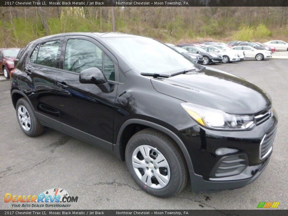 2017 Chevrolet Trax LS Mosaic Black Metallic / Jet Black Photo #7