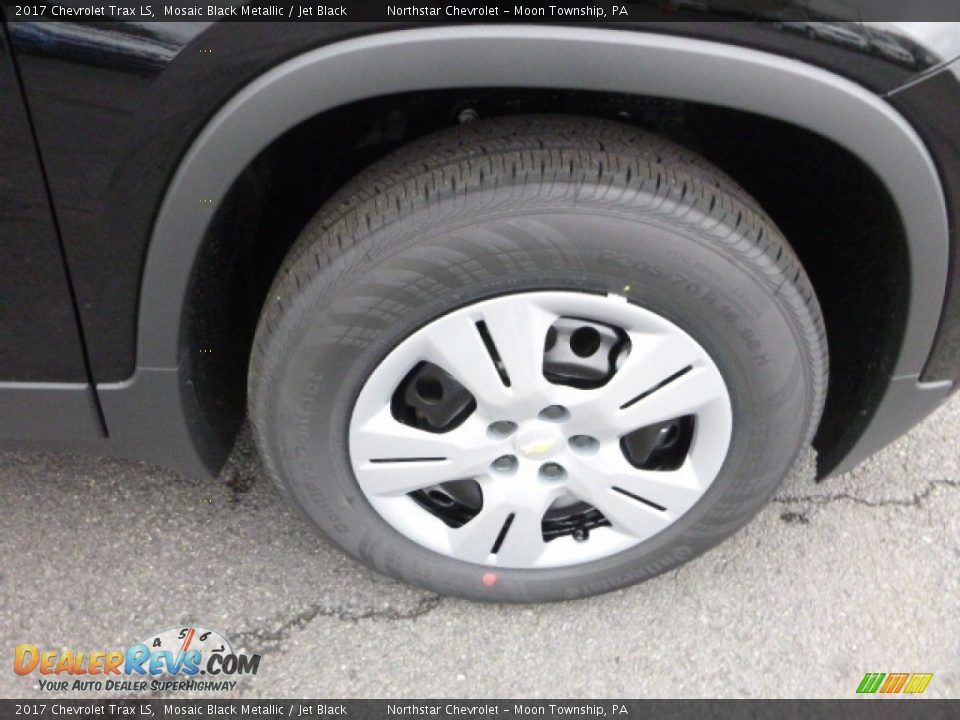 2017 Chevrolet Trax LS Mosaic Black Metallic / Jet Black Photo #9