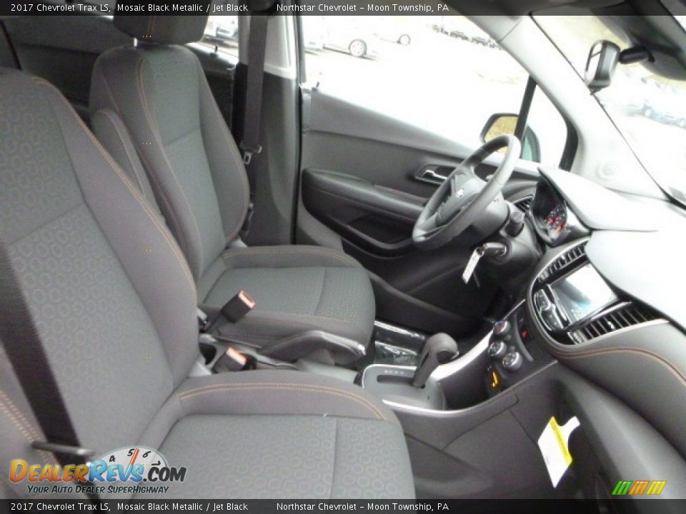 2017 Chevrolet Trax LS Mosaic Black Metallic / Jet Black Photo #10