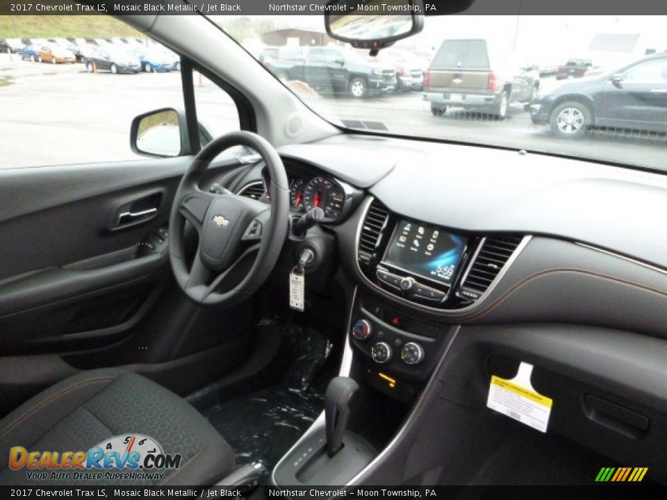 2017 Chevrolet Trax LS Mosaic Black Metallic / Jet Black Photo #11